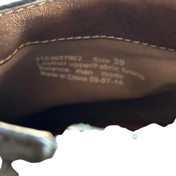 Dansko Dabney Black Nubuck Leather Platform Boots Booties Clogs Side Zip Size 39 - Picture 11 of 13